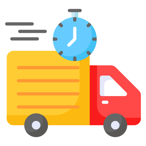 On-time delivery icon